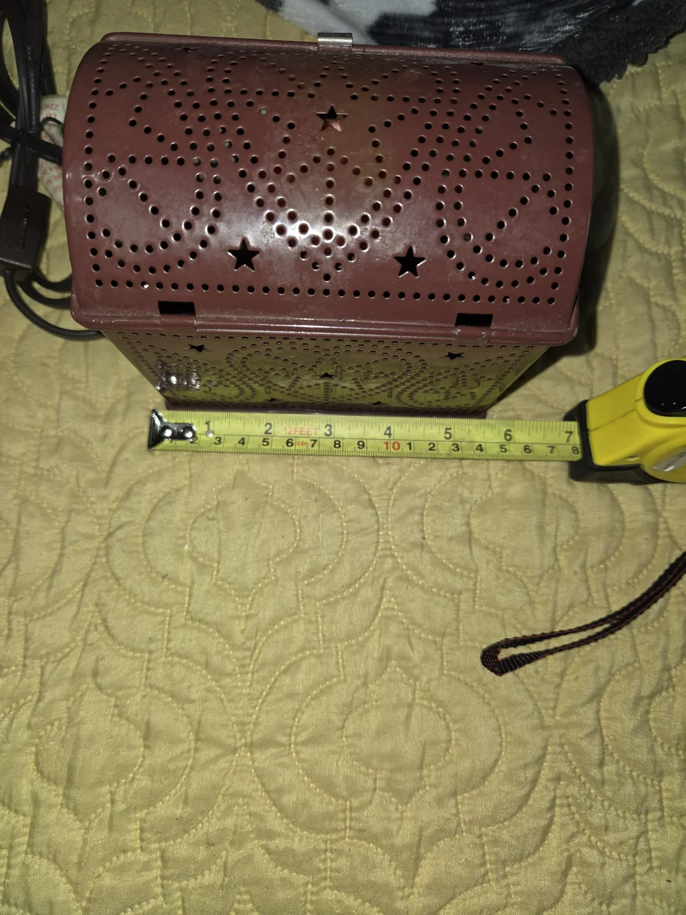 Portable Decorative Audio Speaker - Brown - Faith Family Friends
